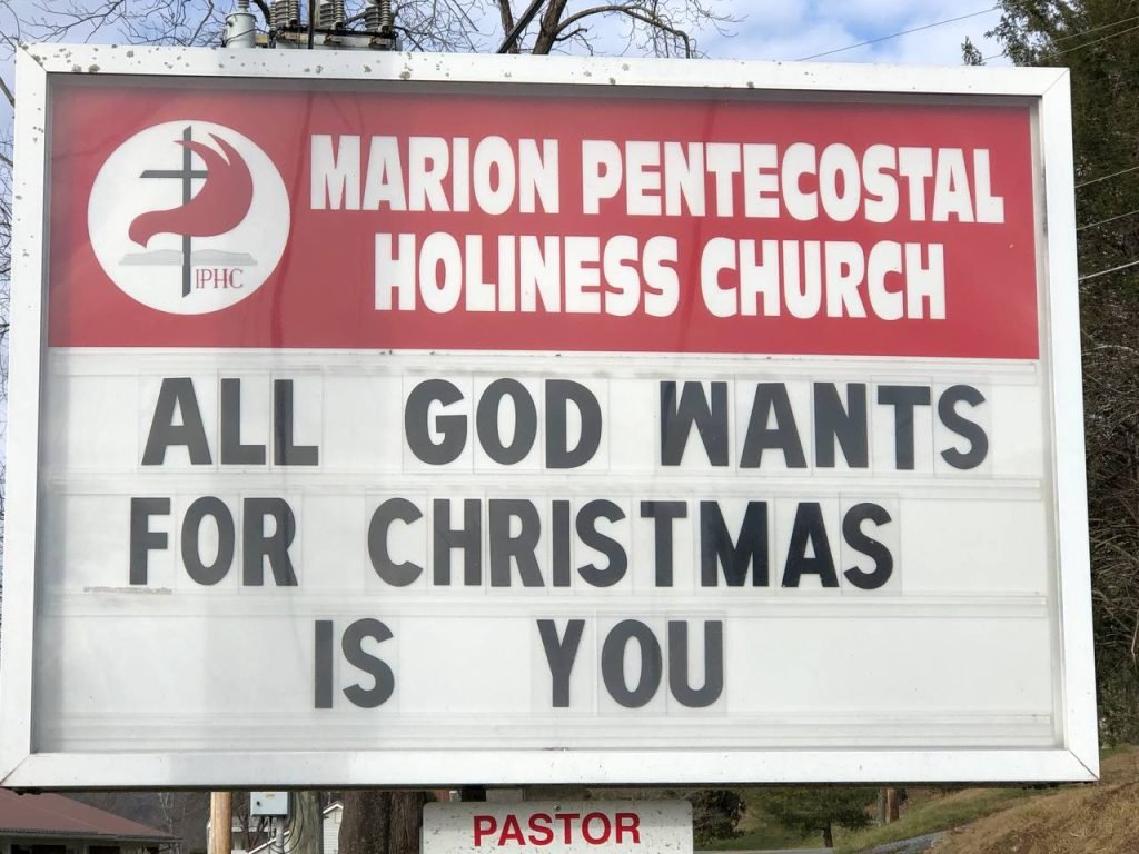 Pentecostal x-mas