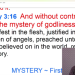 WITHOUT CONTROVERSY ~ GREAT is The MYSTERY of GODLINESS