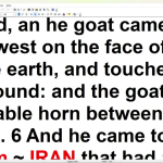 Daniel 8 ~ THE HE GOAT BEING FULFILLED in YOUR EARS !!!